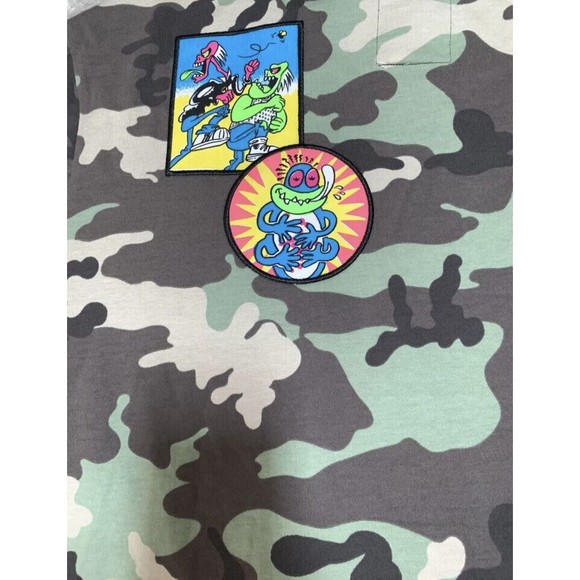 Jeremy Scott x Adidas Originals Camo Graphics Tee T-Shirt Sz Medium (H53374) NWT - Picture 7 of 8